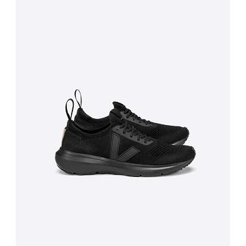 Veja STYLE 2 V-KNIT VEJA X RICK OWENS Men's Running Shoes Black | NZ 157SGL